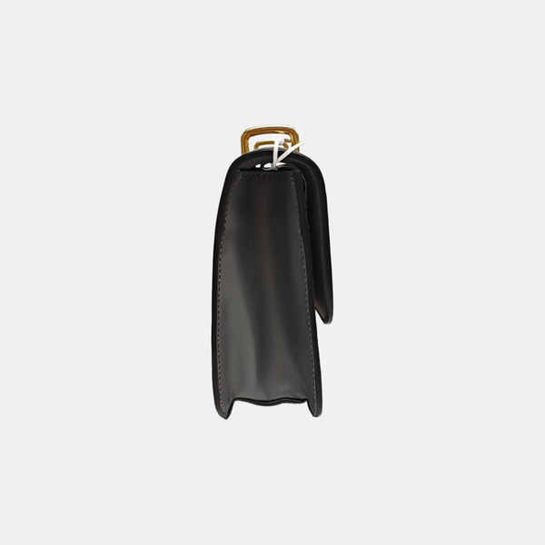 Calfskin Shoulder Bag Gray