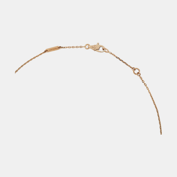 Sweet Alhambra 18k Rose Gold Necklace