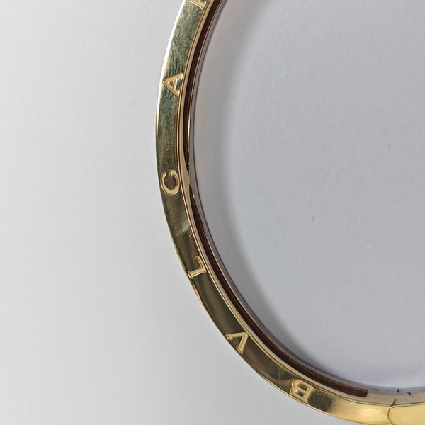 B.ZERO1 18k White Gold Multicolor Bangle