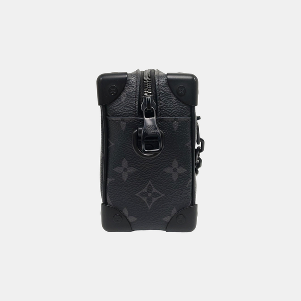 SOFT TRUNK Mini Monogram Coated Canvas Black