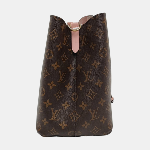 NÉONOÉ MM Monogram Coated Canvas Brown