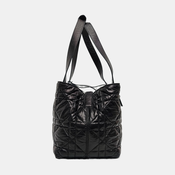 Toujours Medium Cannage Calfskin Black