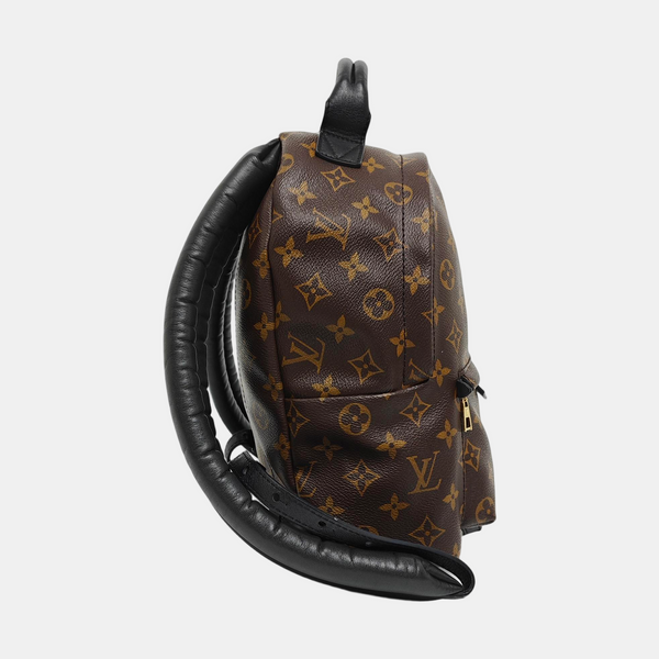Authenticated pre-owned PALM SPRINGS PM Monogram Coated Canvas Brown - Backpack at Looply