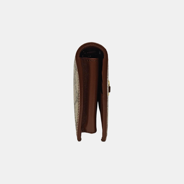 Horsebit 1955 WOC Monogram Coated Canvas Beige