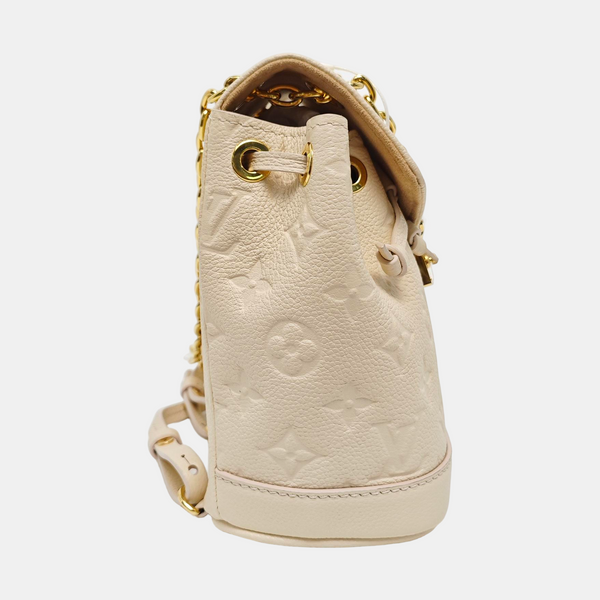 NOÉ Mini Monogram Calfskin Beige