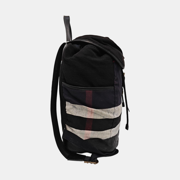 Fabric Backpack Blue