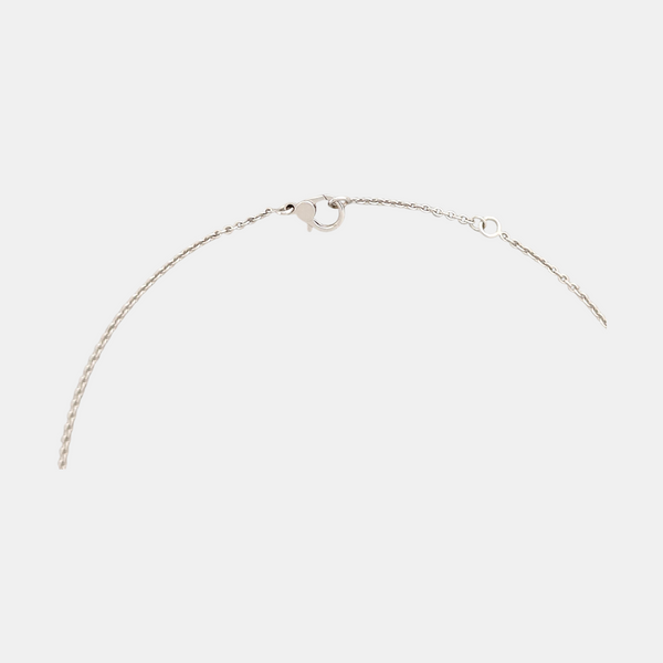 Finesse 18k White Gold Silver Necklace