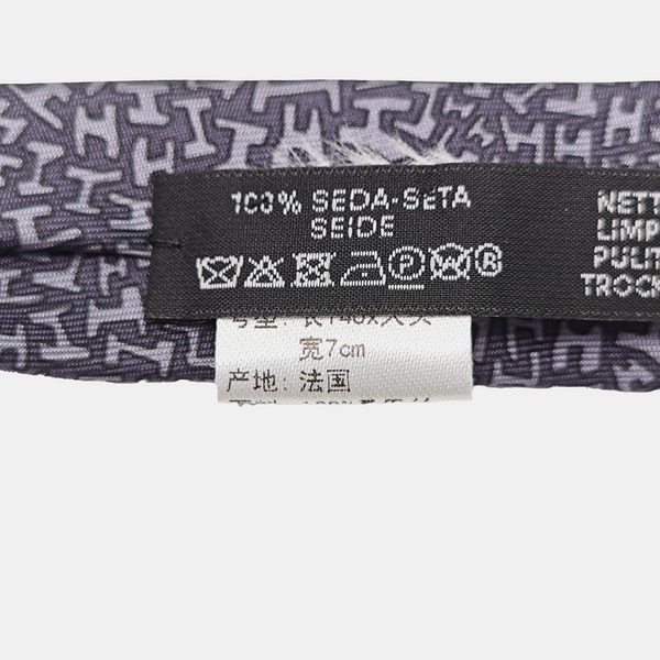 Mulberry Silk Tie Gray