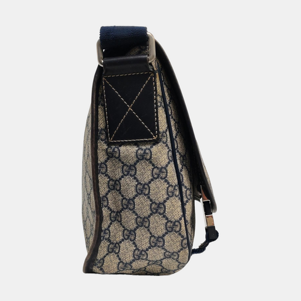 GG Supreme Monogram Coated Canvas Beige