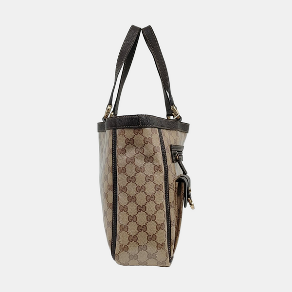 Monogram Coated Canvas Beige