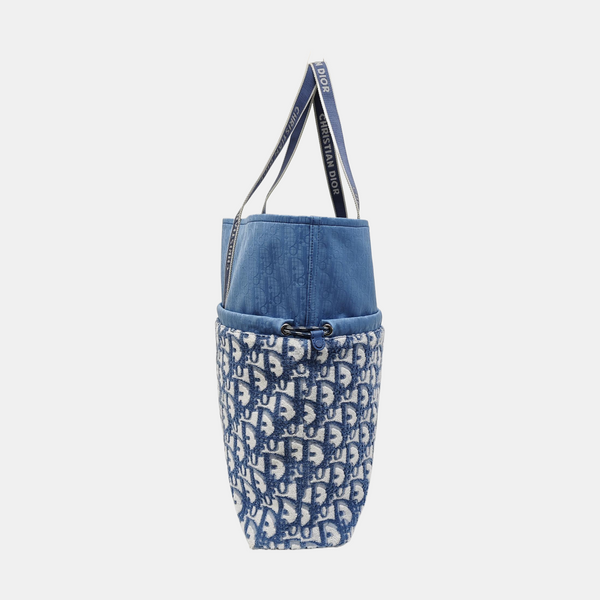Fabric Tote Bag Blue