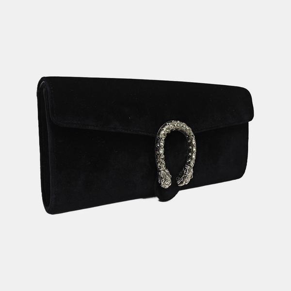 Authenticated pre-owned Dionysus Velvet Black - Clutch at Looply