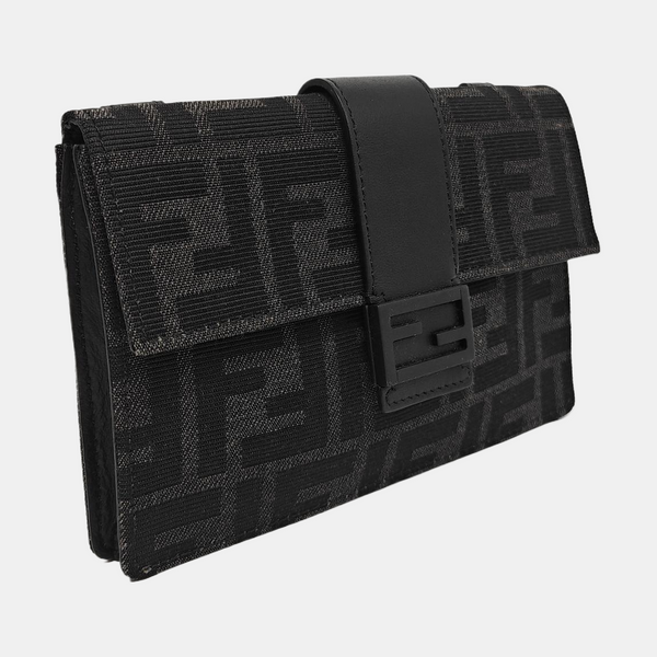 Canvas Shoulder Bag Black