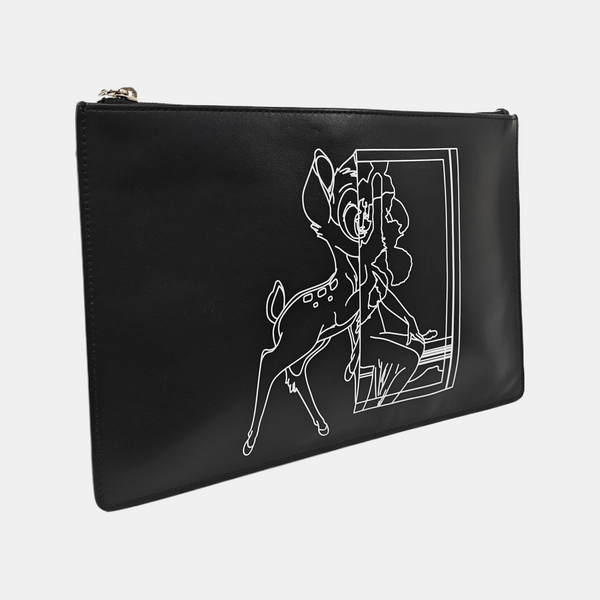 Calfskin Clutch Black