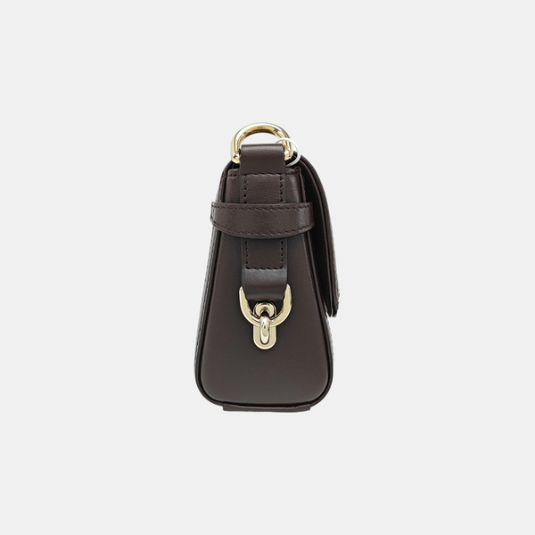Horsebit Chain Small Monogram Canvas Brown