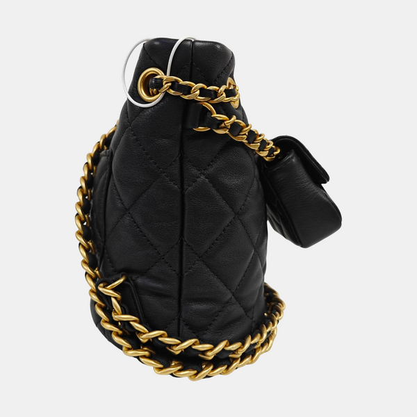 Quilted Calfskin Black