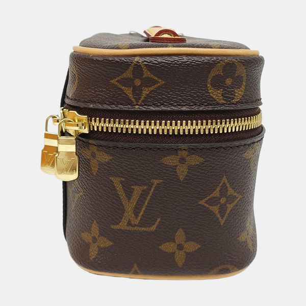 NICE Super Mini Monogram Coated Canvas Brown
