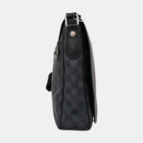 DANIEL Damier Graphite Coated Canvas Gray