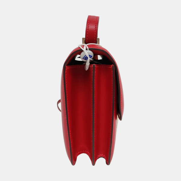 Constance 18 Box Calf Rojo