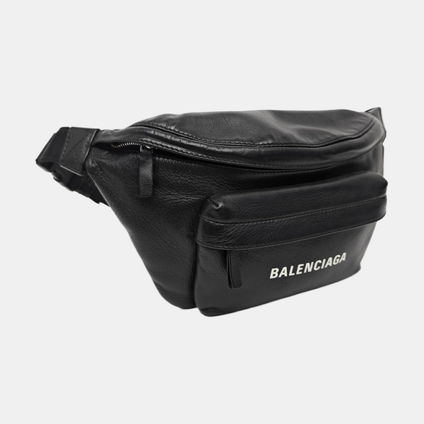 Calfskin Belt Bag Black