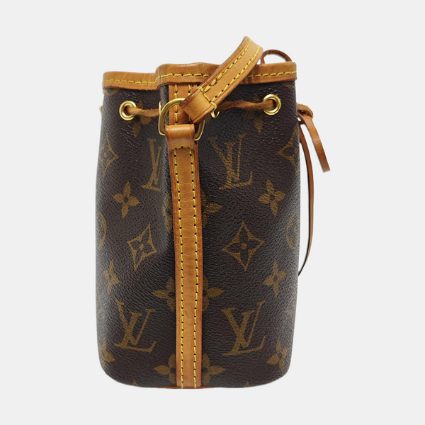 NÉONOÉ Nano Lona Revestida Monogram Marrón