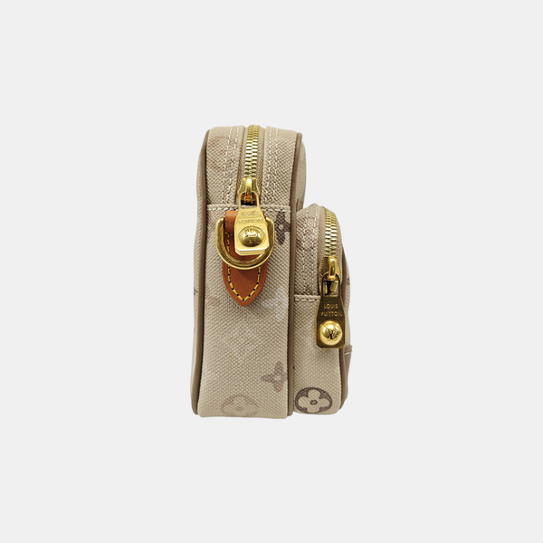 NIL Monogram Coated Canvas Green