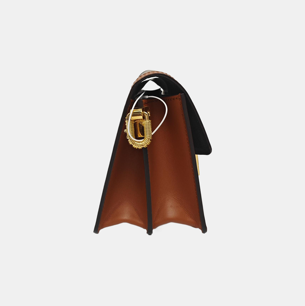 DAUPHINE Mini Monogram Coated Canvas Brown