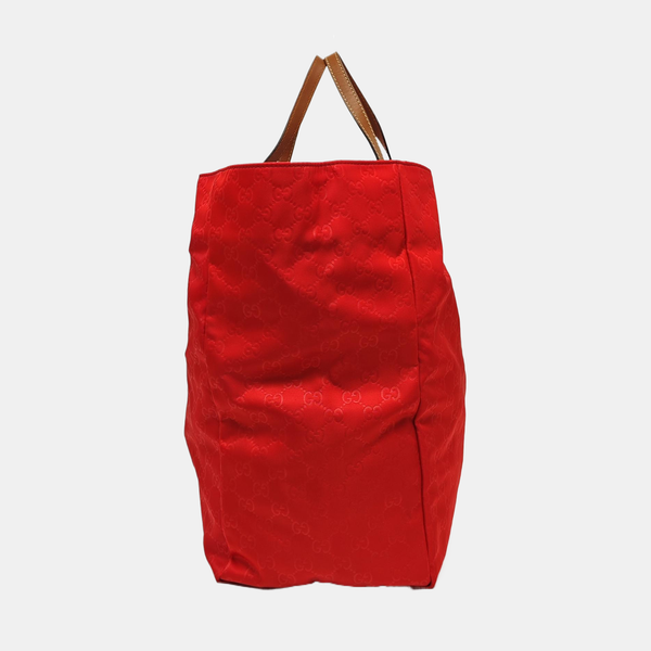 GG Imprime Monogram Nylon Red