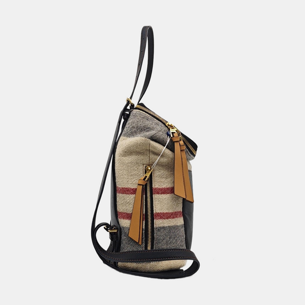 Fabric Backpack Multicolor
