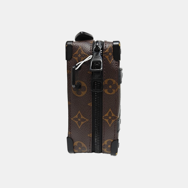 SOFT TRUNK Monogram Coated Canvas Brown