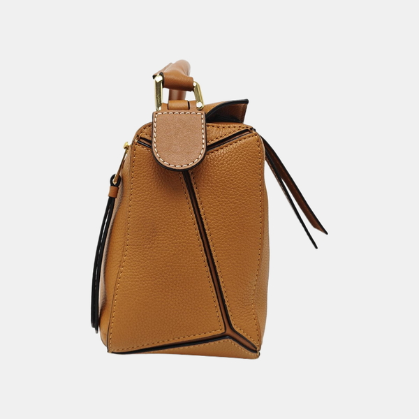 Puzzle Small Calfskin Brown