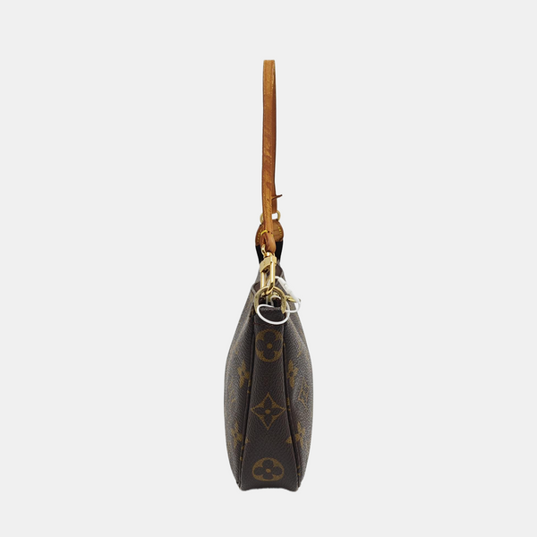 ACCESSOIRES Monogram Coated Canvas Brown