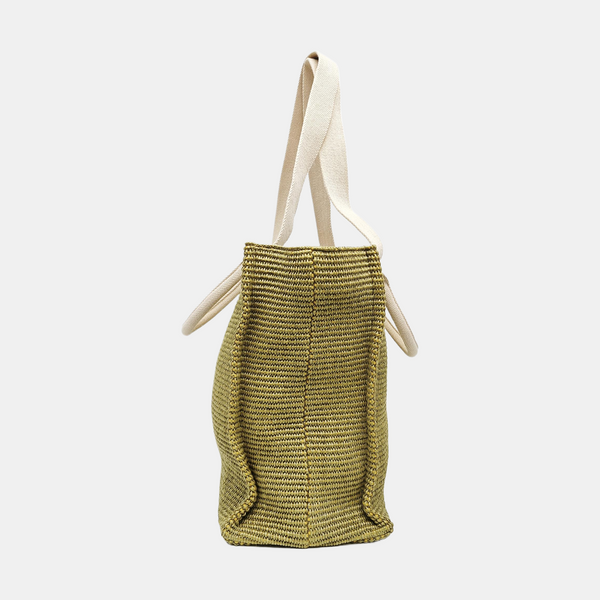 Special Material Tote Bag Green