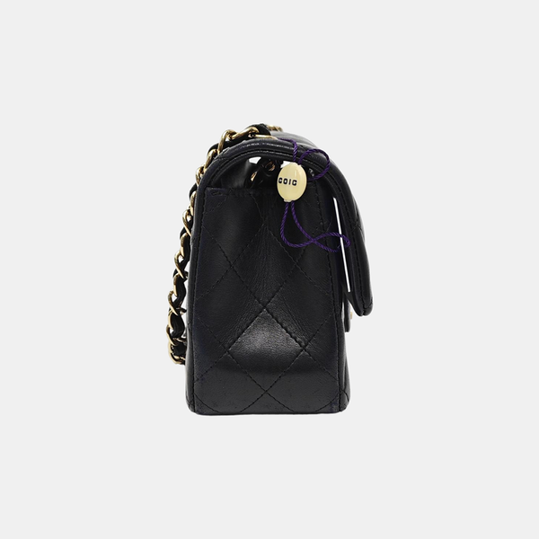 CLASSIC FLAP Mini Quilted Lambskin Black