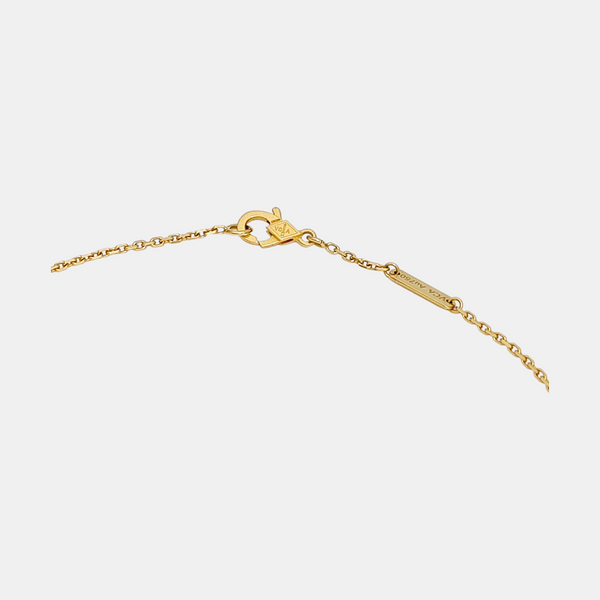 Vintage Alhambra 18k Gold Necklace