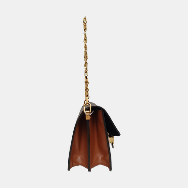 DAUPHINE MM Monogram Coated Canvas Brown