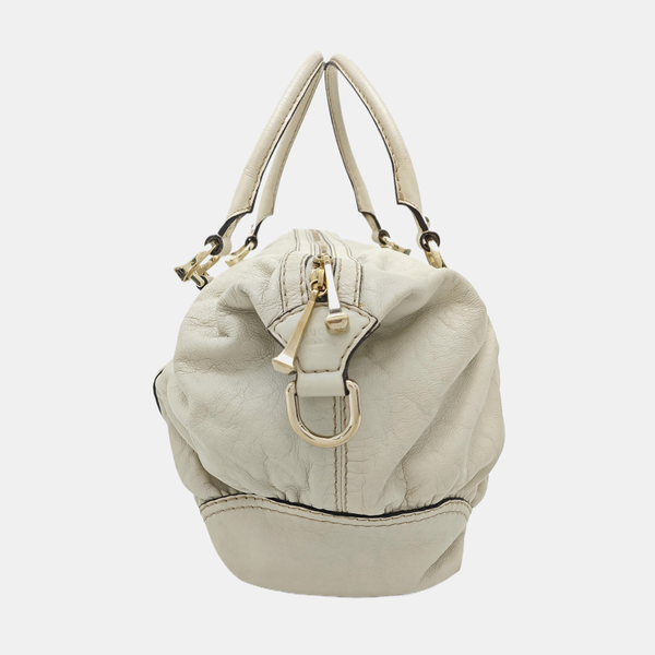 Calfskin Tote Bag White