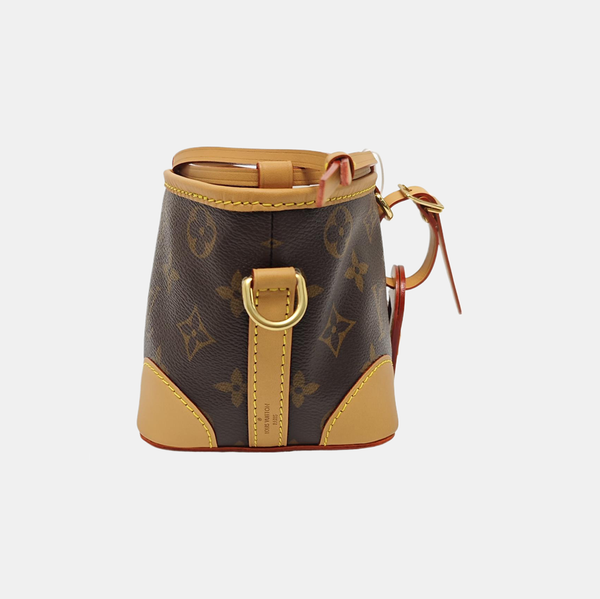 NOÉ Monogram Coated Canvas Brown