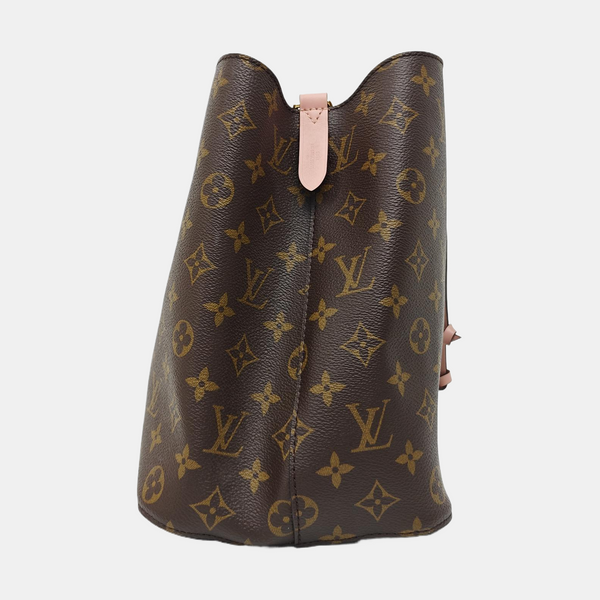 NÉONOÉ MM Monogram Coated Canvas Brown