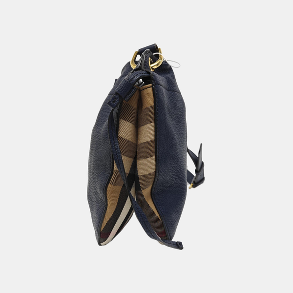 Calfskin Shoulder Bag Blue