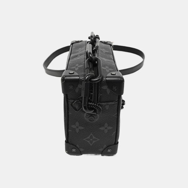 SOFT TRUNK Mini Monogram Coated Canvas Black