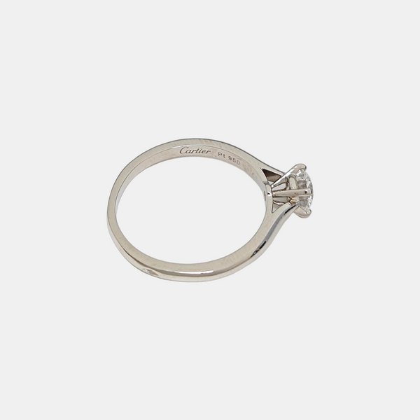 Platinum 950 Silver Ring EU 53