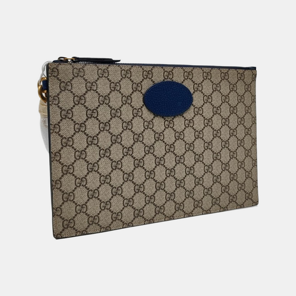 GG Supreme Monogram Coated Canvas Beige