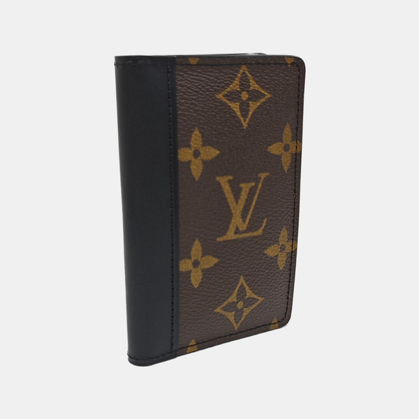 Monogram Coated Canvas Card Holder Mini Brown