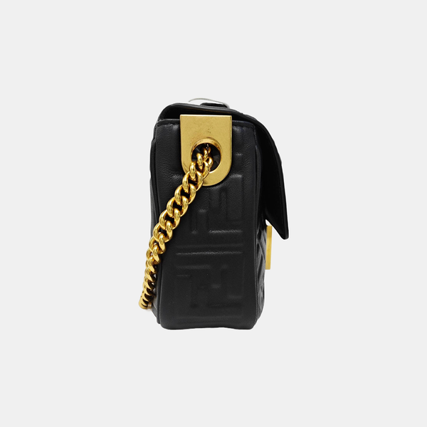 Baguette Medium Lambskin Black