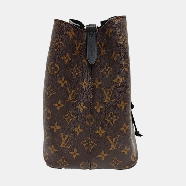 NÉONOÉ MM Monogram Coated Canvas Brown