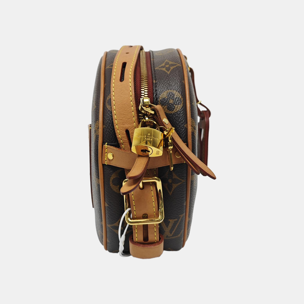 BOITE CHAPEAU MM Monogram Coated Canvas Brown