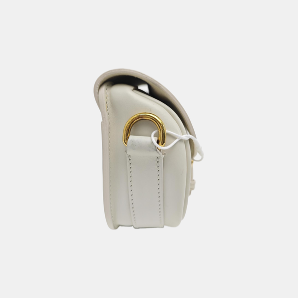 Bobby Medium Calfskin White