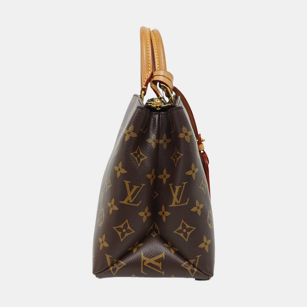 PALAIS PM Monogram Coated Canvas Brown