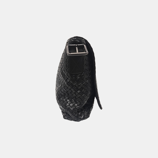 Calfskin Shoulder Bag Black